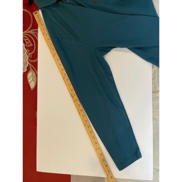 Tommy Bahama Polo Shirt Mens XL IslandZone Supima Long Sleeve Marlin Green Rugby - Picture 7 of 8